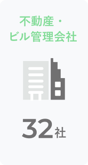 不動産・ビル管理会社